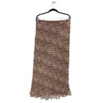 Donna Morgan 100% Silk  Skirt Set Size 14 Brown Vintage Photo 5