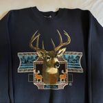 vintage deer crewneck sweatshirt Size L Photo 1