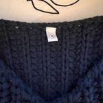 knit vest Blue Photo 1