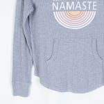 Grayson Threads Grayson‎ Threads Namaste Waffle Knit Graphic Hoodie Photo 2