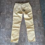 True Religion Jordan Jeans Yellow Distressed Button Fly Pants Chino/Khaki Punk Photo 1