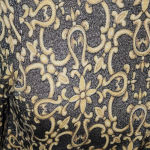 J. McLaughlin  Womens Devon Scroll Crew Neck Printed Swing Dress Medium Photo 2