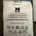 M Missoni Faux Leather Snakeprint Embossed Midi Skirt Olive Green Size 40 US 4 Photo 2