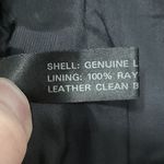 Michael Hoban North Beach Leather Dress Vintage 80’s Black Sz 7/8 New Sleeveless Photo 4