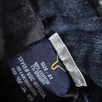 Vigoss  Studios Denim Thigh Biker Jean Cuffed Shorts Photo 3