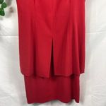 Jacqueline Ferrar  vintage red dress 4P Photo 1