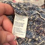 Rebecca Minkoff DEXTER FLORAL BLUE WHITE CREAM PRINT FLOWY TUNIC DRESS S Photo 5