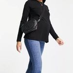 ASOS DESIGN Maternity Rouched Side Ultimate Slim Fit Long Sleeve T-shirt Photo 0