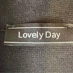 Lovely Day Black Sleeveless Belted Skater Dress ModCloth  Button Bodice Retro Photo 4