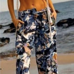 Free People Movement  Mesmerize Me Medium Pants Violet Splendor Camo- Size medium  Photo 0