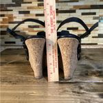 Charlotte Russe  ankle strappy wedges. Black. Size 7 Photo 5