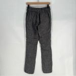 Formidable DAR Handmade Gray Linen Lightweight Mid Rise Slim Leg Pants Size XS Photo 6