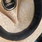 RARE Royal Stetson Casino Gambler Vegas Panama Straw Fedora Hat Cap Boater Size M (7 Photo 6