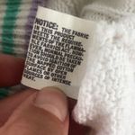 Vintage Embroidered Patchwork Cotton Sweater M White Size M Photo 7