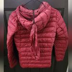 Wantdo Women's Hooded Packable Ultra Light Weight Short Down Jacket Wine Red XS Photo 9