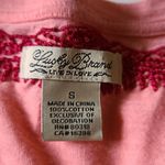 Lucky Brand  Maldives embroidered tee size small Photo 6