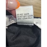 Laurence Kazar  Black Silk Beaded Blouse Shirt Top Evening Size Small‎ Luxury Photo 3