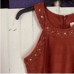 Signature Collection Signature Bodycon Dress Terracotta Size 8 Photo 3