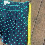 Forever 21 Teal Polka Dot Shorts size-L Photo 7