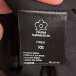 Farm Rio  Garden Tiered maxi skirt NEW boho tropical floral ruffle black motif si Photo 11