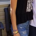 Forever 21 Black And White Strappy Top Photo 1