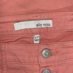 Ella Moss NWT Size 27 Fusion Coral Pink The Retro Super High Skinny Crop Jeans Photo 4