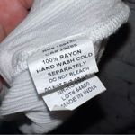 Brandy Melville John Galt Women's Black Long Sleeve Button Down Satin Top Photo 5