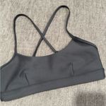 Alo Yoga  airlift intrigue Charcoal Sports Bra Photo 7