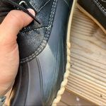 DKSUKO Black Fur Trim Duck Boots Lace Up Womens 7 Photo 6