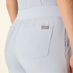 FIGS Zamora High Waisted Dusty Blue Joggers Scrub Pants Womens XXL Tall Nurse Photo 12