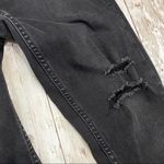 Free People  Destroyed Long & Lean Black Jeans 27 Photo 9