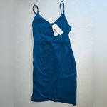 Zalalus  Women’s Elegant Spagetti Strap Deep V Neck Bodycon Party Dress size S Photo 1