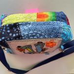 Colorful Hippie Festival Bohemian Embroidered Women's Hipster crossbody Bag HM Blue Photo 7