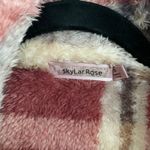 Skylar Rose  Cozy Plaid Snap Button Jacket Size Small Photo 6