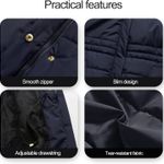 Women's Winter Warm Coats Puffer Jacket Long Drawstring Waterproof Snow Parka With Removable Faux Fur Trim Hood Photo 6