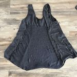 Rock & Republic Women’s Black Sleeveless Top Size Medium - Embroidered Detailing Photo 4