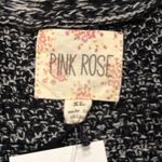Pink Rose NWT  women’s open cardigan sweater size xlarge . Photo 8