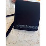 Kenneth Cole Reaction Black Velvet Purse With Sequin Accents Photo 9