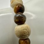 Karma bead tigers eye beaded bracelet Photo 5