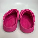 Crocs hot pink original clogs unisex sizing women’s size 8 casual bright summer Photo 3