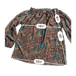 PAANI BOHO Blouse size S Yellow Photo 2