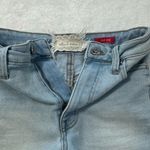 Altar'd State Atlar’d state Blue Jean Shorts with Vintage Distressed Look Photo 4
