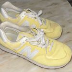 New Balance  Womens 574 Suede Sneakers in Lemon Haze Size 9.5 Photo 0