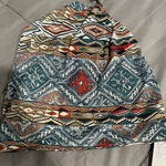 D&Y NWT Y Aztec Print Graphic 2 in 1 Beanie & Headwrap Headband Photo 0