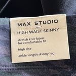 Max Studio Army Camo High Waist Skinny Knit Pants Leggings NWT Small #8706K07 Photo 8