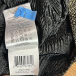 XS Black/Gold Knot Front Shrug with Rippled Material Very Light Weight Black Photo 6