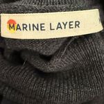 Marine layer Addison Turtleneck Sweater Dress, Dark Heather Gray Size Medium Photo 8