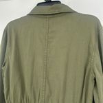 Knox Rose  Olive Green Utility Jacket Lightweight Pockets Elastic Waist Size XS Photo 6