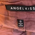 purple distressed jean shorts Size 8 Photo 2