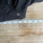 FERA‎ Noir Black Thermolite black hooded coat size 8 medium Black Photo 4